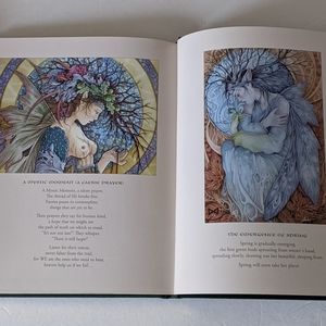 FAIRY BOOK. FANTASY ART. Boxed - Rare Illustrated Fantasy Book. Christmas gift